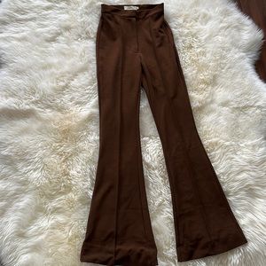 brown meshki XS trousers